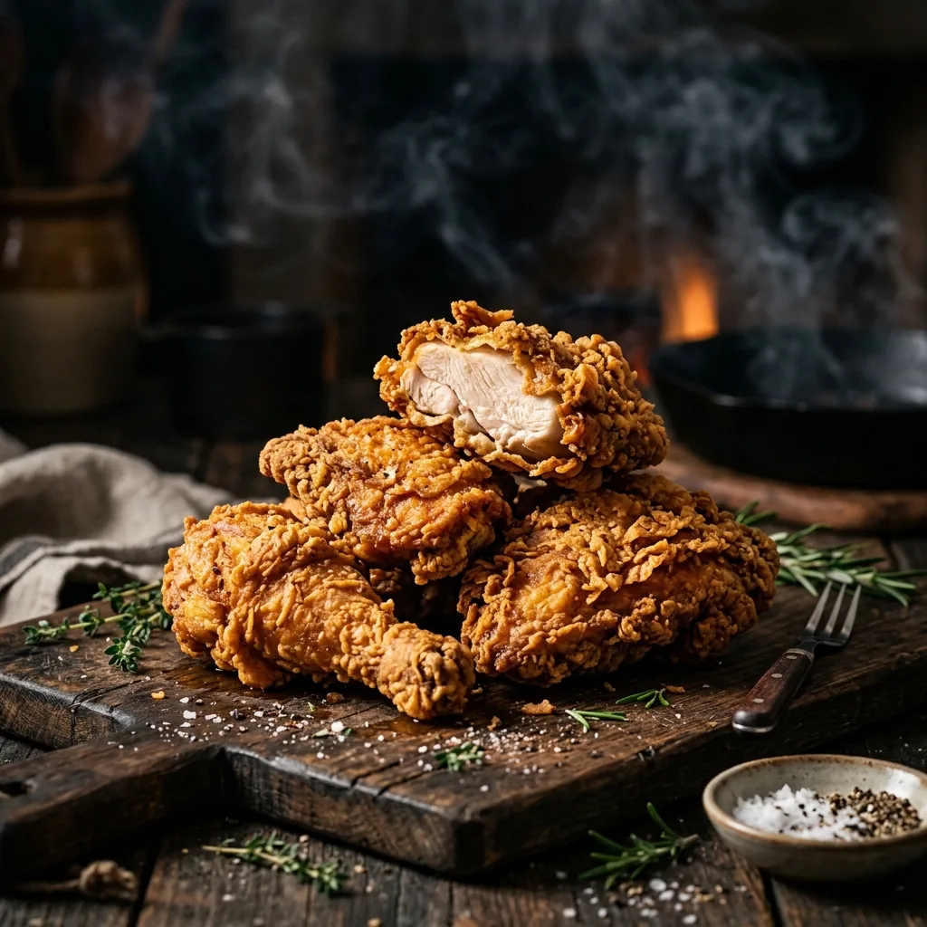 Southern Golden Fried Chicken