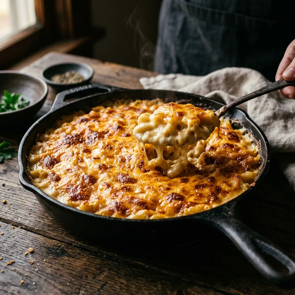 Grandma's Baked Mac & Cheese